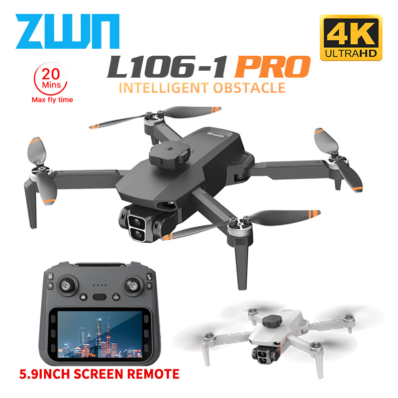 Drone Kit Professional - L106-1PRO GPS Professional Drone With 4K