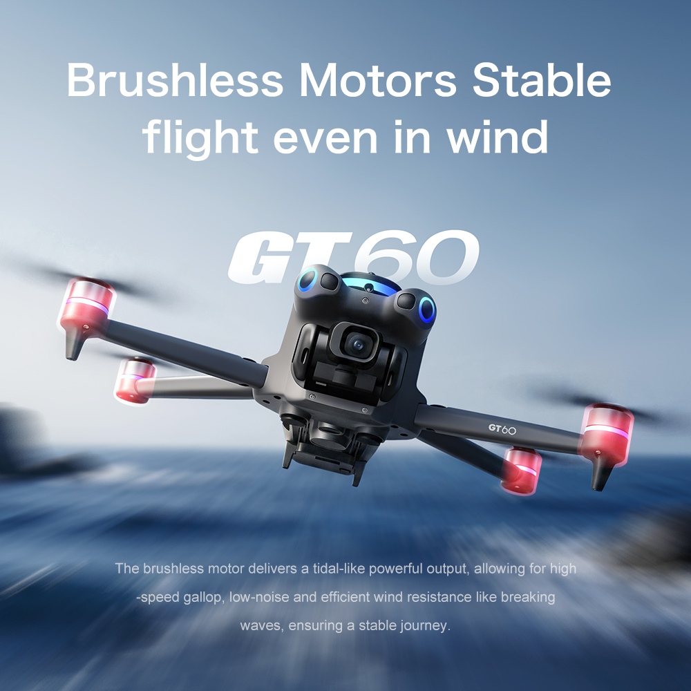 NEW GT60 Mini Drone Dual Camer - đánh giá và giá Drone Kit Long Range