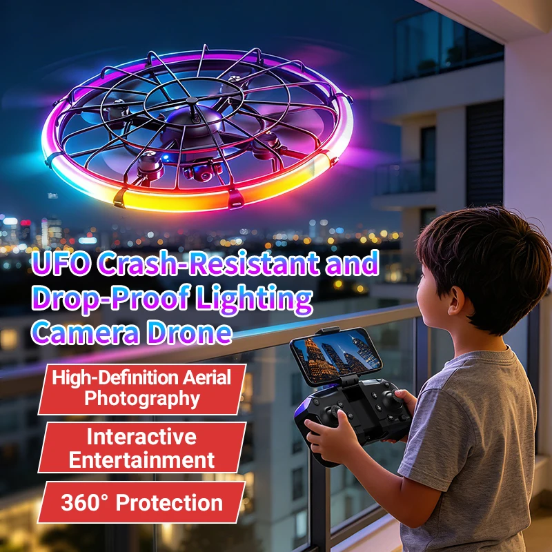 JJRC H145 UFO RC Drone with Du - đánh giá và giá Drone Kit With Camera