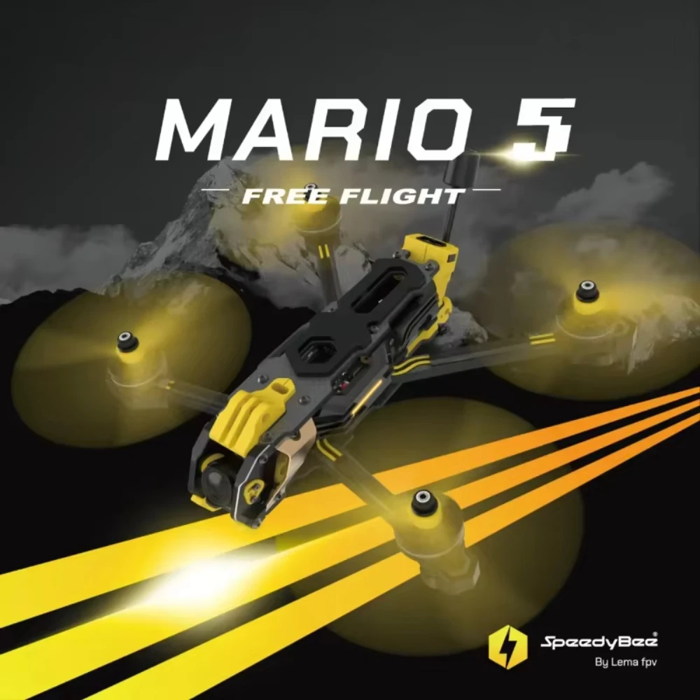 Speedybee Mario 5 O4 Frame Kit - đánh giá và giá Drone Kit Racing